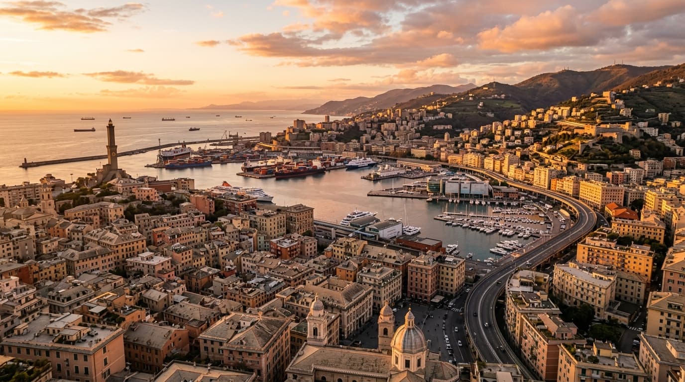 ZenaWalk Genoa Itinerary Hub & Mobile Audio Guide Experience